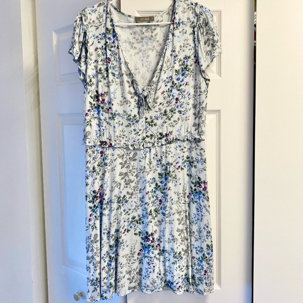 ASOS Floral Mini Dress Size 16